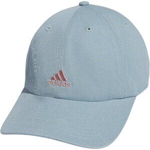 Adidas Women's Grey Mauve Pink Baseball Adjustable Cotton Athletic Relaxed Hat